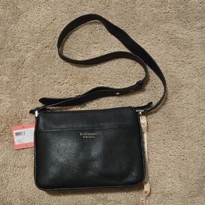 Kate Spade Black Pebbled Crossbody Bag NWTs